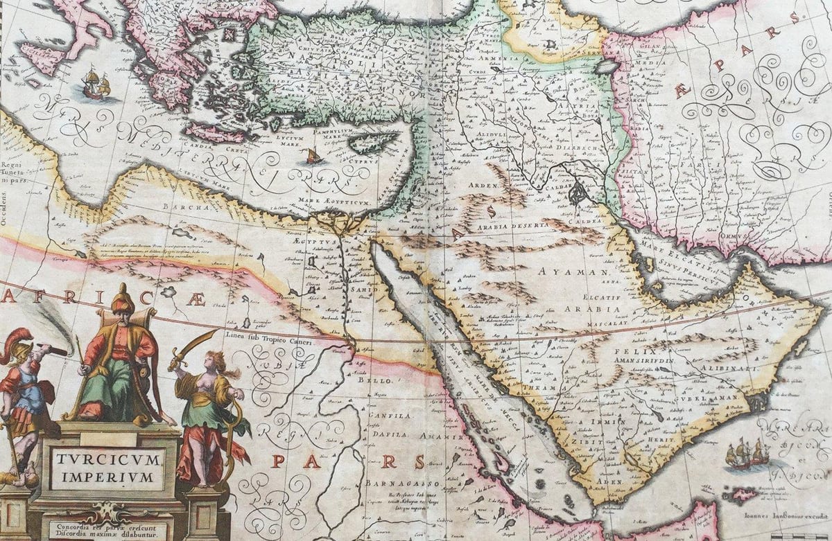 stare mape Saudijske Arabije