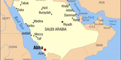 Abha KSA mapu