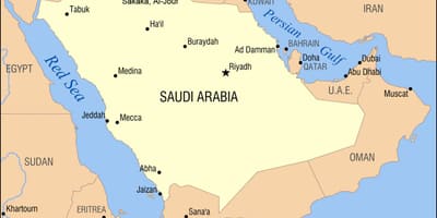 Al jouf kartu u Saudijskoj Arabiji