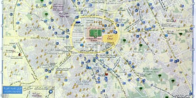 Mapa je sagradio vehhab Saudijske Arabije
