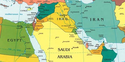 Mapi Saudijske Arabije u okruženju