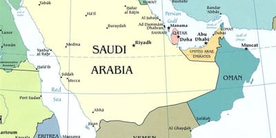 Mapi Saudijske Arapskog poluostrva