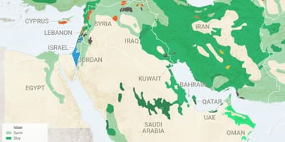 Mapi Saudijske Arabije religija